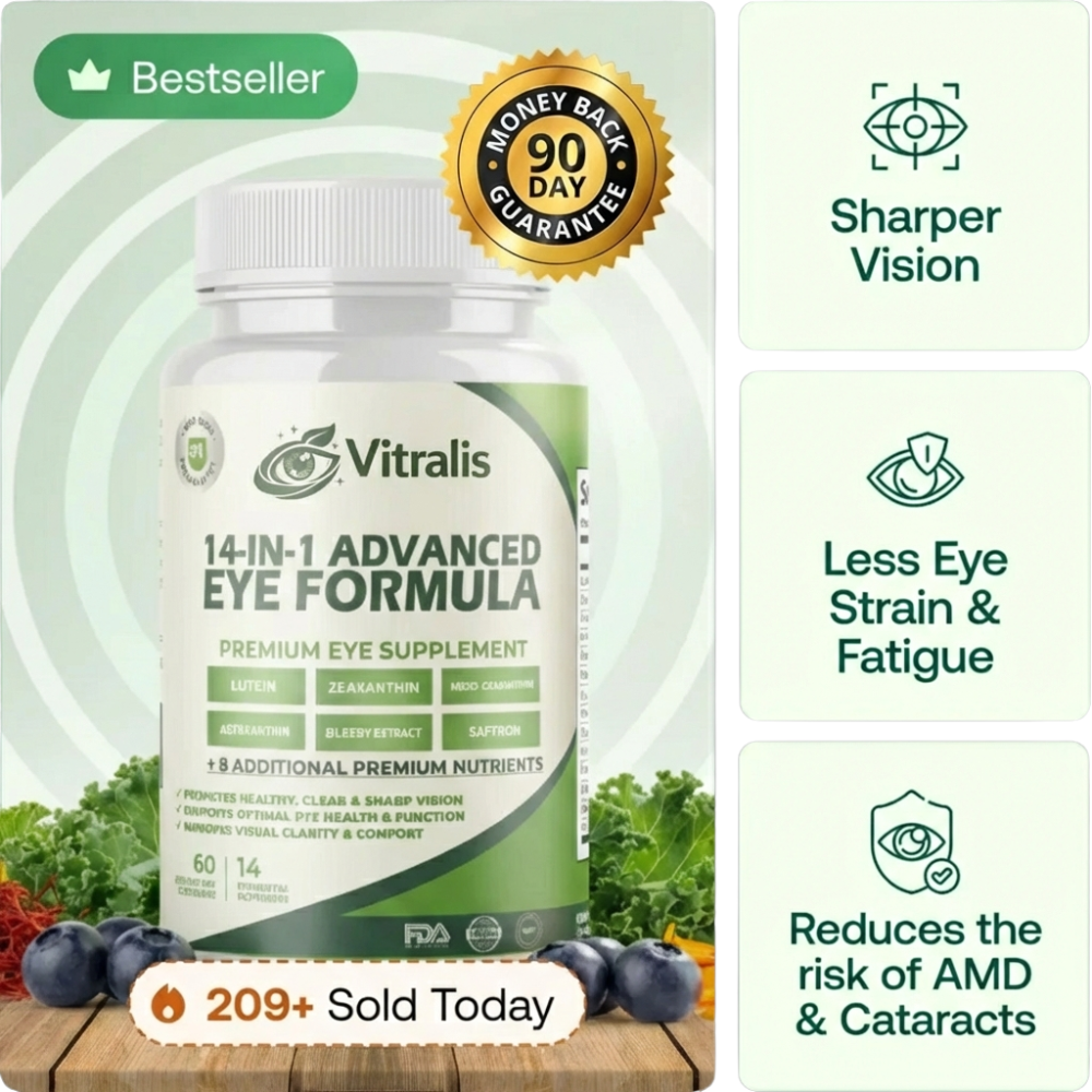 Vitralis 14-in-1 Advanced Eye Formula